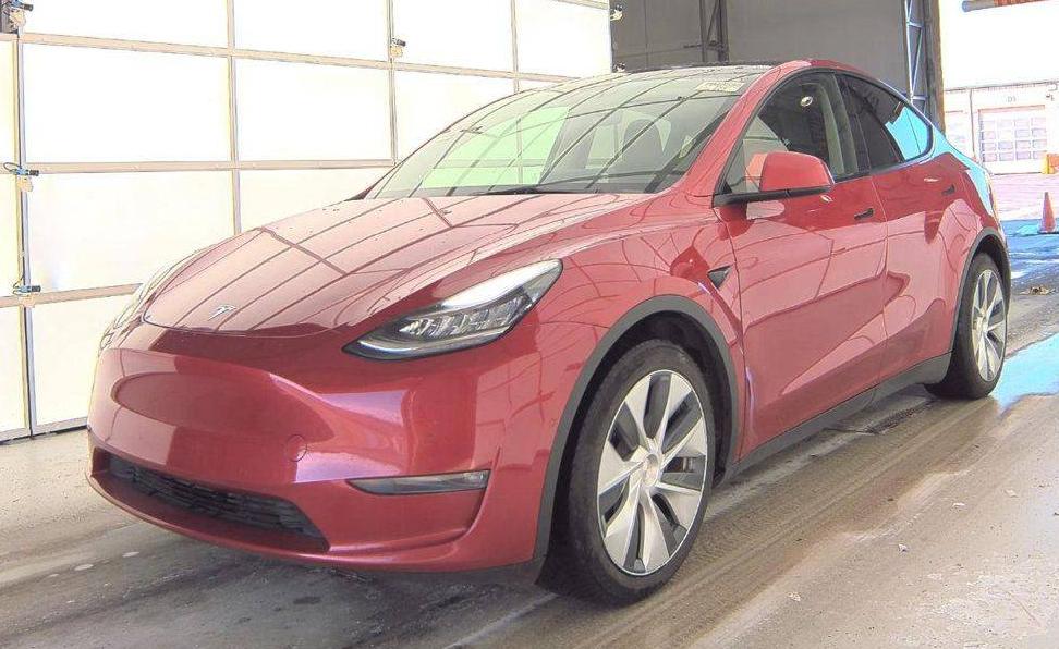 TESLA MODEL Y 2021 5YJYGDEE4MF135127 image